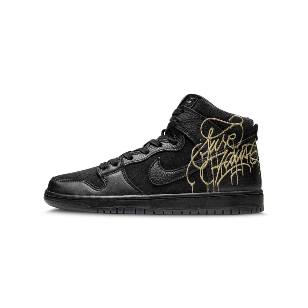 Nike SB Dunk High FAUST Black Gold
