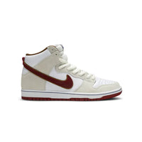 Nike SB Dunk High Sail Bright Crimson