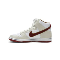 Nike SB Dunk High Sail Bright Crimson