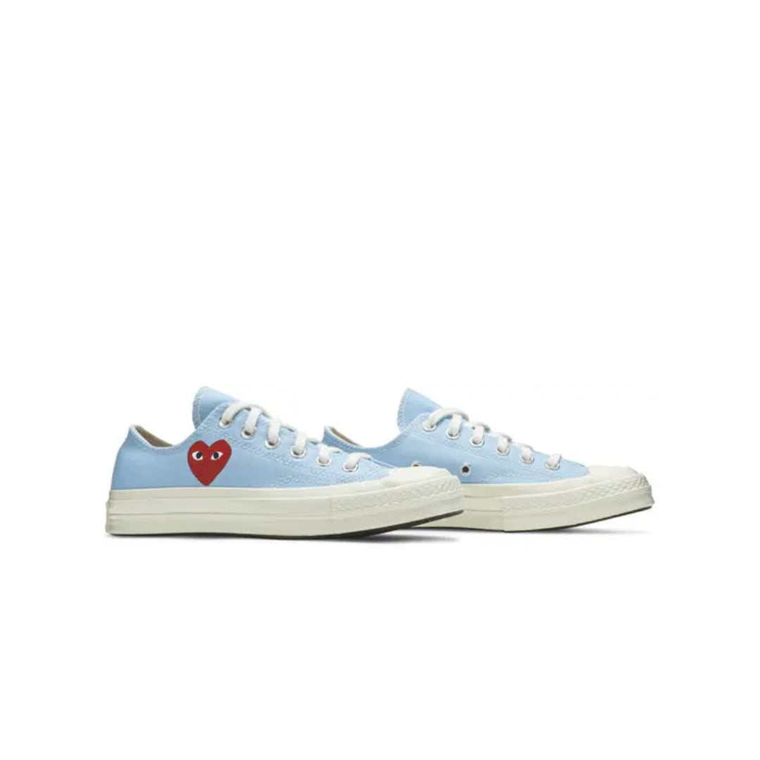 Comme des Garçons PLAY x Converse Chuck 70 Low 'Bright Blue‘