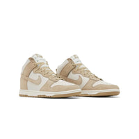 Nike Dunk High Tan Suede White