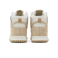 Nike Dunk High Tan Suede White