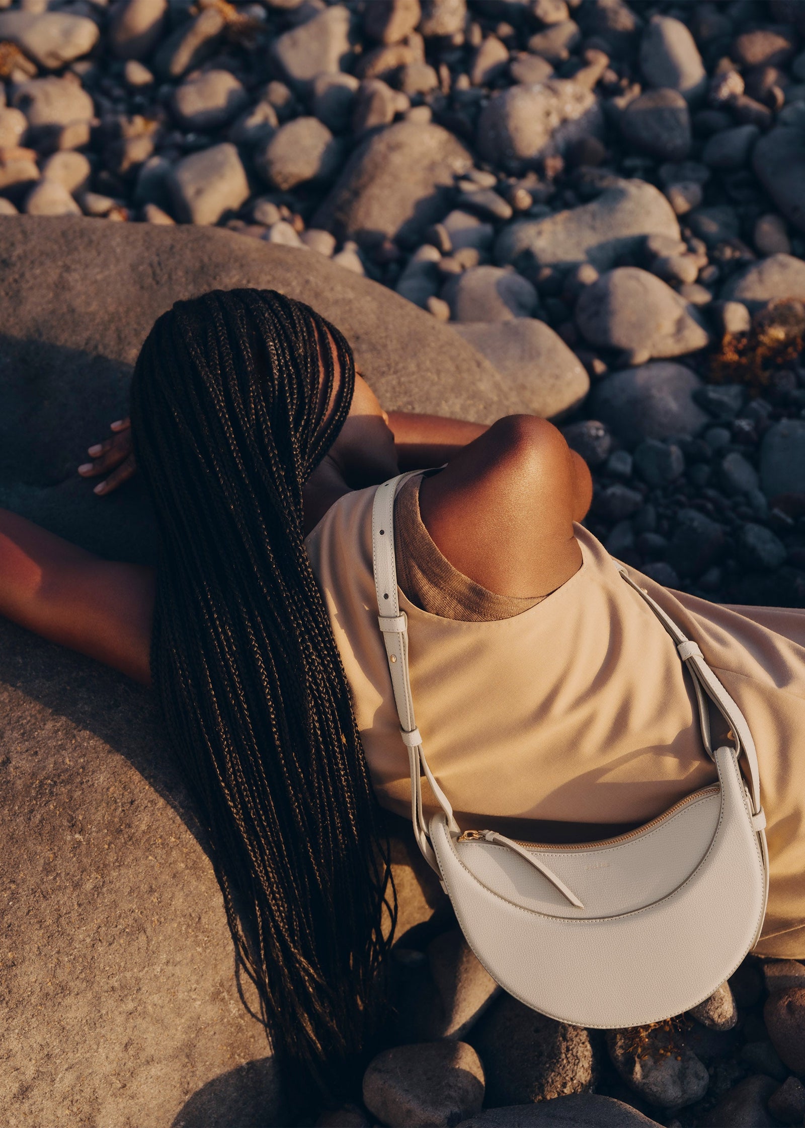 Polene Numero Dix Bag - Chalk