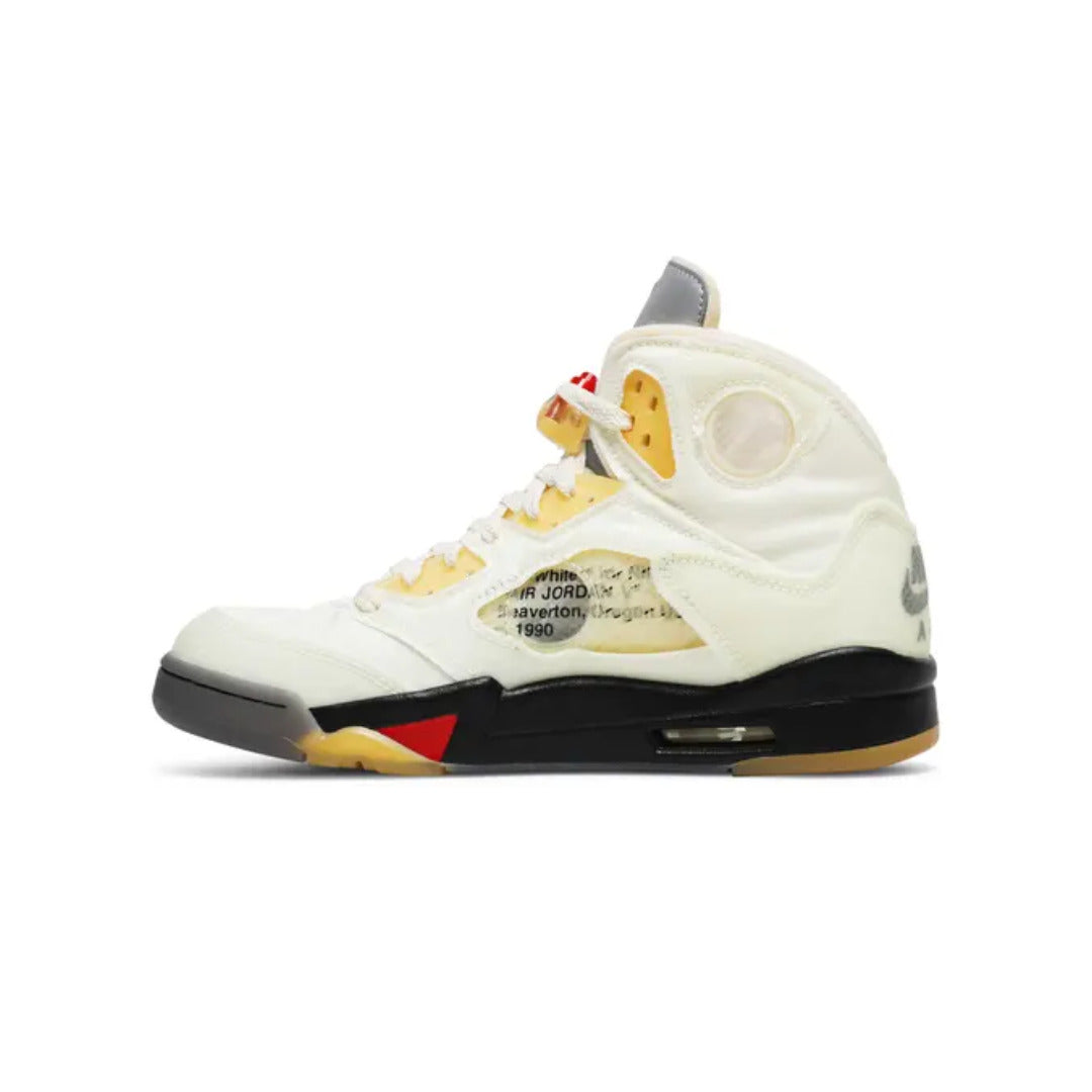 Off-White x Air Jordan 5 SP 'Sail'