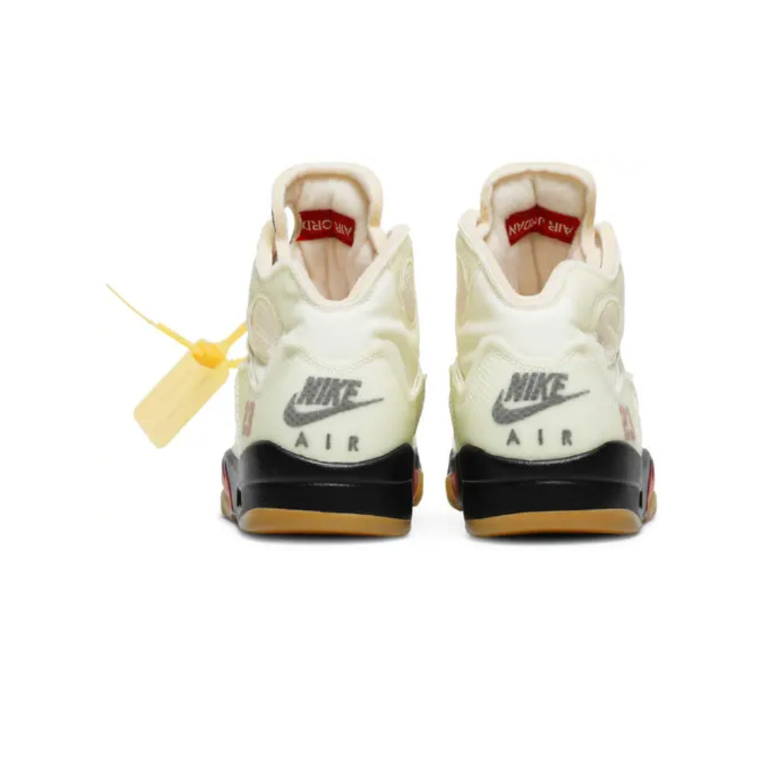 Off-White x Air Jordan 5 SP 'Sail'