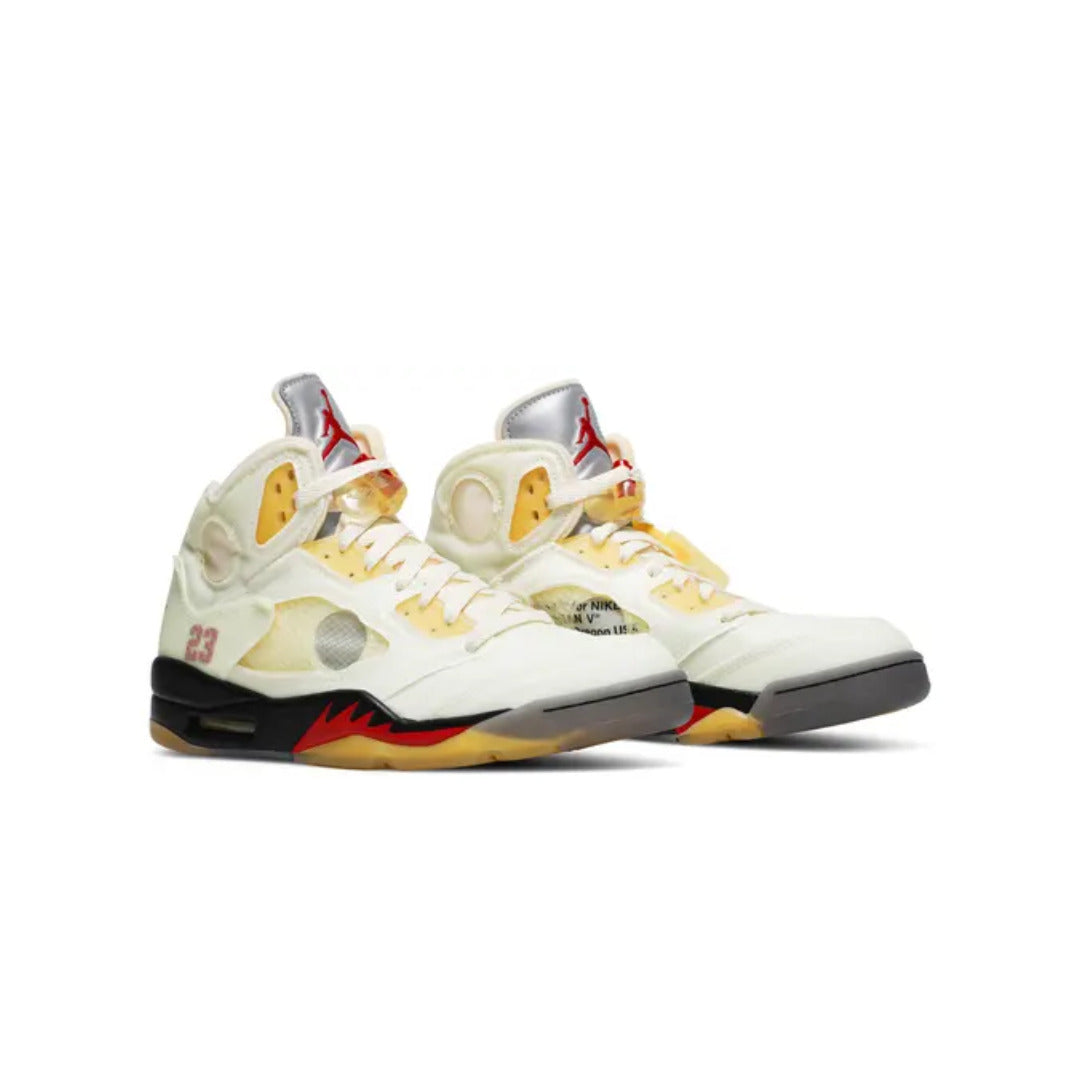 Off-White x Air Jordan 5 SP 'Sail'