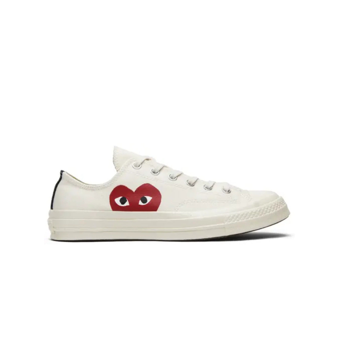 Comme des Garçons Play x Converse Chuck 70 Low 'Milk'