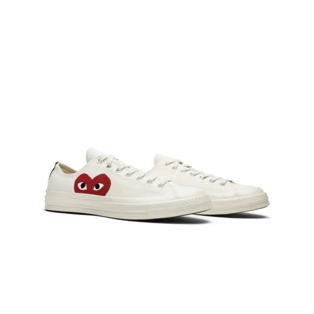 Comme des Garçons Play x Converse Chuck 70 Low 'Milk'