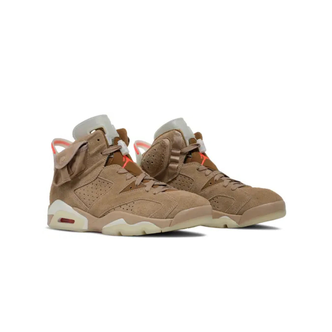 Travis Scott x Air Jordan 6 Retro 'British Khaki'