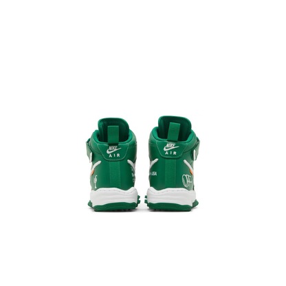 Off-White × Nike Air Force 1 Mid "Pine Green"