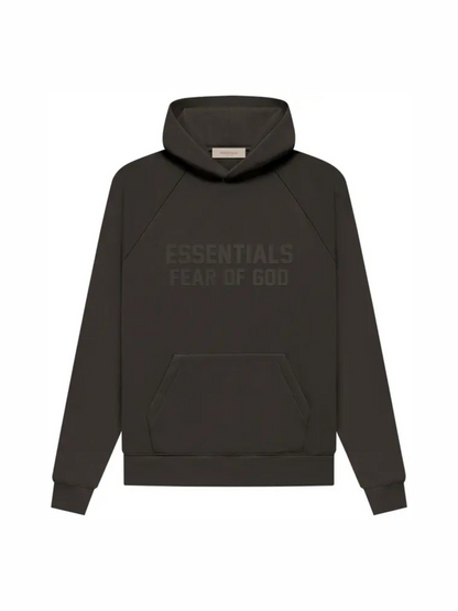 Fear of God Essentials Hoodie SS23 Off Black