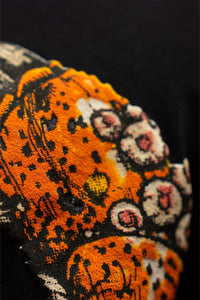 Kathnbenz Oversized Black T-Shirt - Tiger Claw