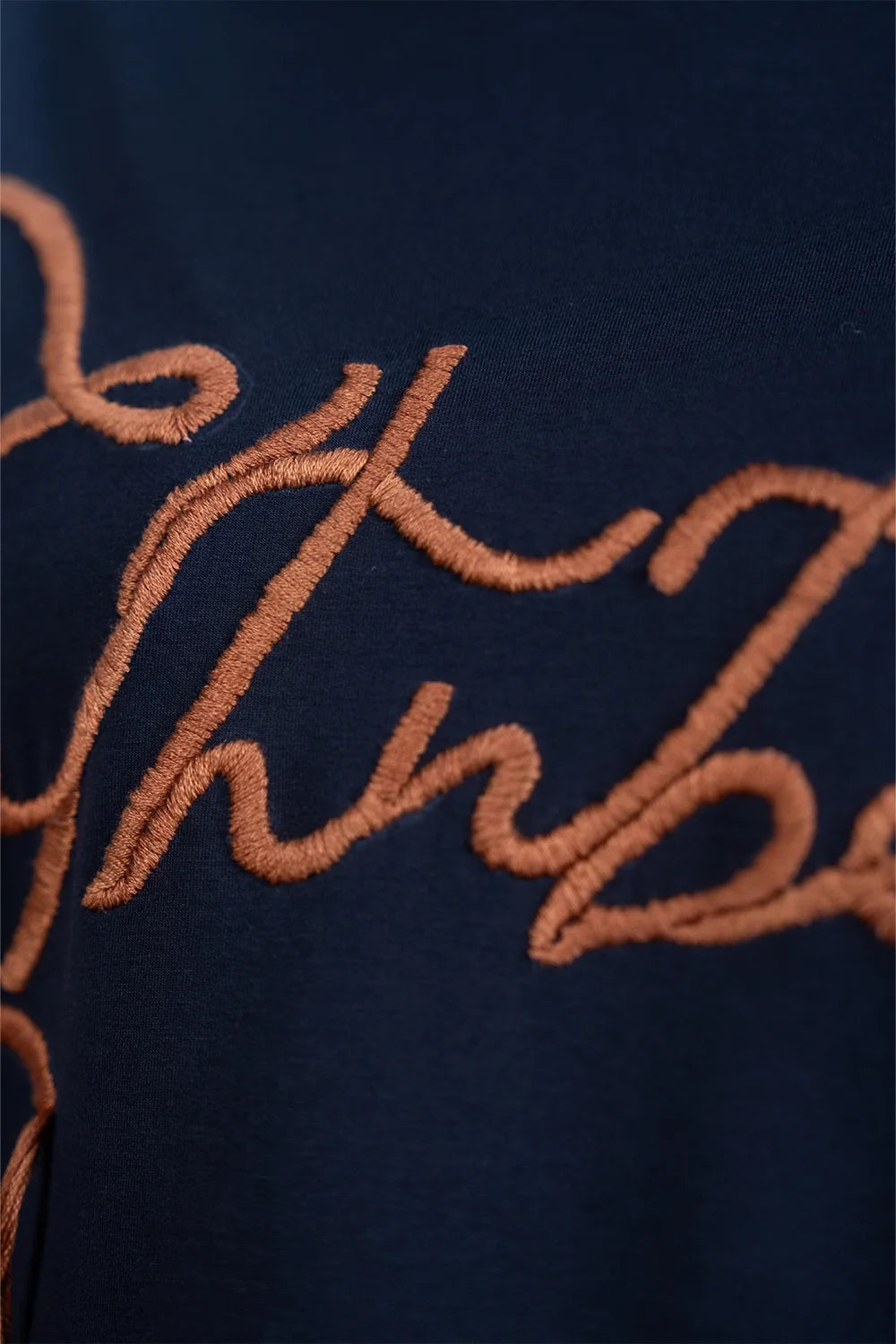 Kathnbenz Oversized Navy Blue T-Shirt - Abyss Finds