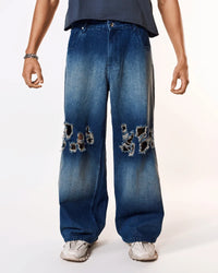 Volfsbane Dirty Knee Denim Jeans