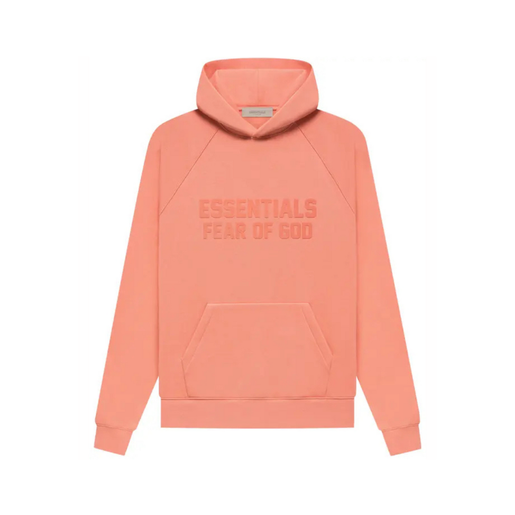 Fear of God Essentials Hoodie SS23 Coral