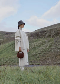 Polene Beri Edition Textured Bag - Sandalwood