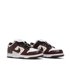 angled view of Supreme x Dunk Low OG SB QS 'Barkroot Brown'