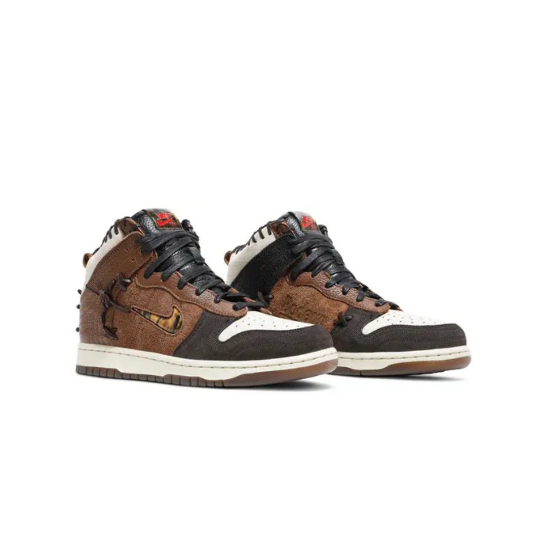 Nike Dunk High Bodega Legend Fauna Brown