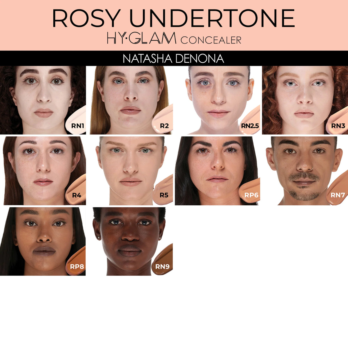 Natasha Denona HY-GLAM Concealer - R5 Medium Rosy