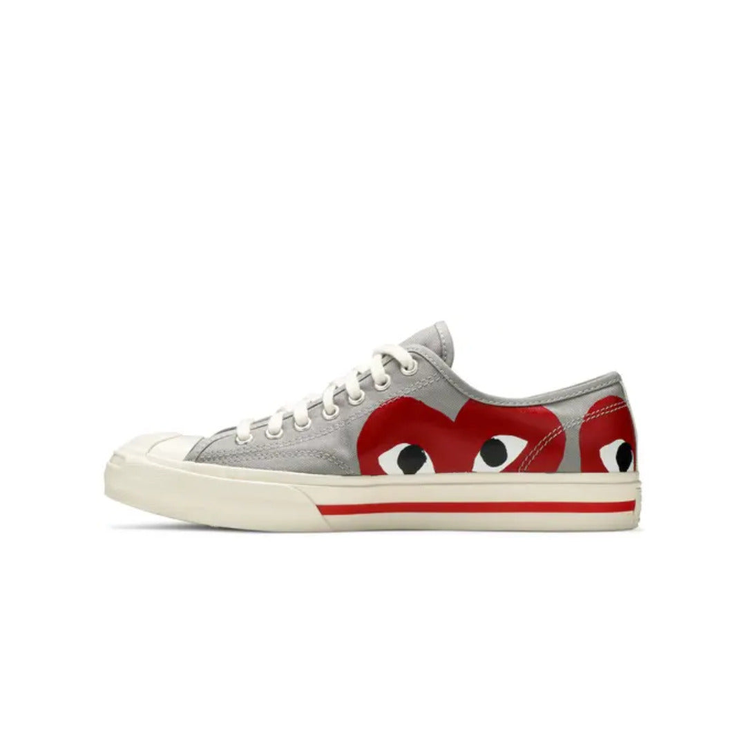 Comme des Garçons PLAY x Converse Jack Purcell 'Drizzle Red'