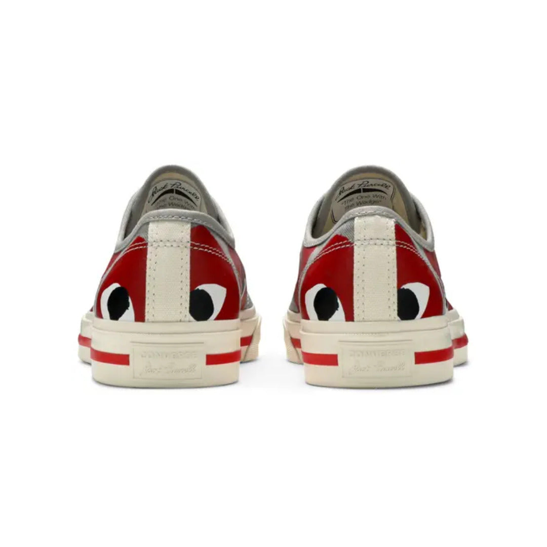 Comme des Garçons PLAY x Converse Jack Purcell 'Drizzle Red'