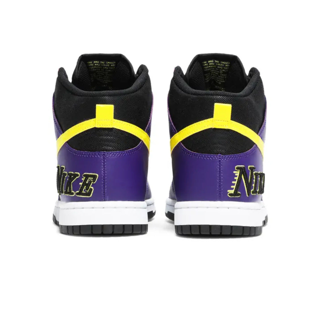 Nike Dunk High EMB Lakers