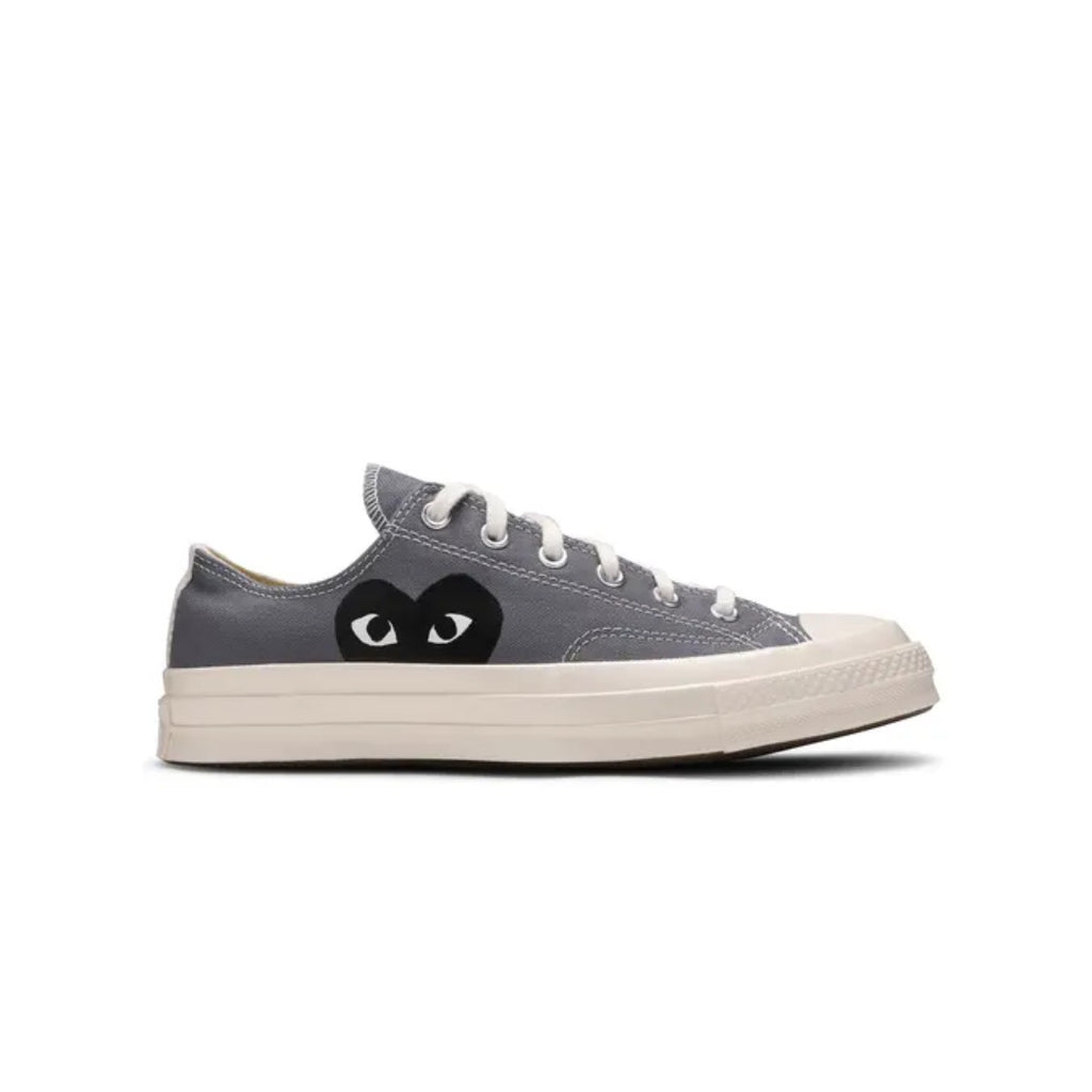 Comme des Garçons PLAY x Converse Chuck 70 Low 'Steel Gray'
