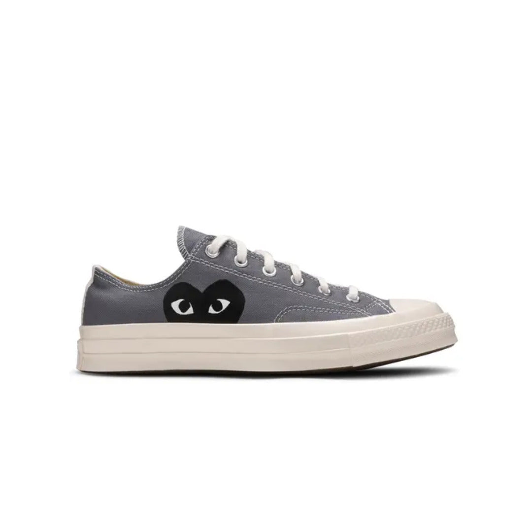 Comme des Garçons PLAY x Converse Chuck 70 Low 'Steel Gray'