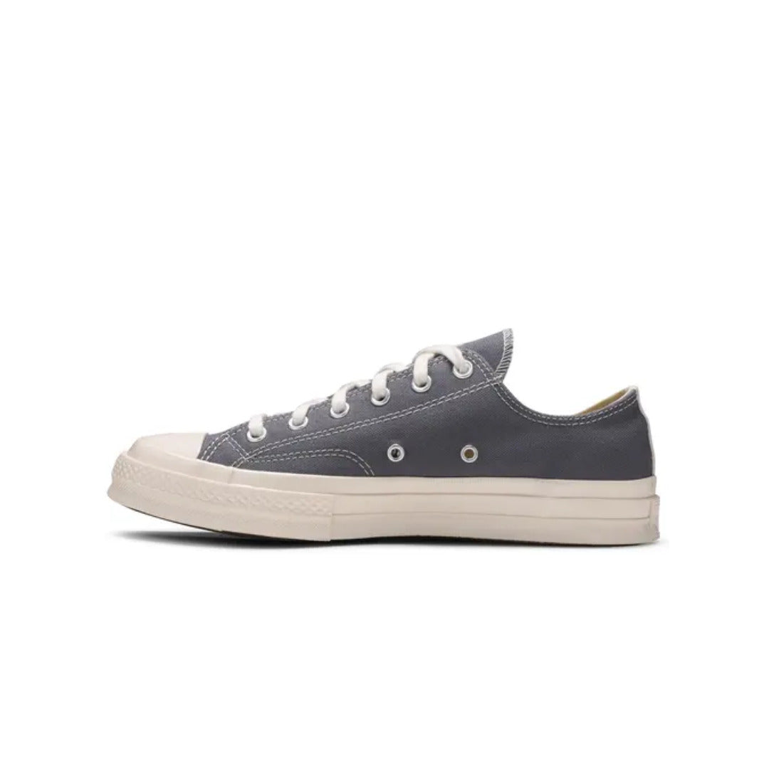 Comme des Garçons PLAY x Converse Chuck 70 Low 'Steel Gray'