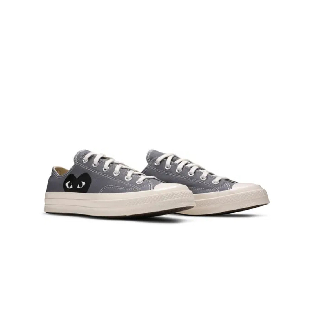 Comme des Garçons PLAY x Converse Chuck 70 Low 'Steel Gray'