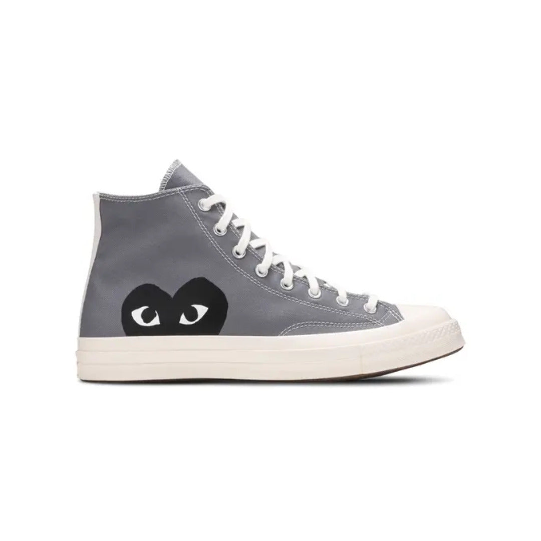 Comme des Garçons PLAY x Converse Chuck 70 High 'Steel Gray'