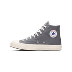 Comme des Garçons PLAY x Converse Chuck 70 High 'Steel Gray'