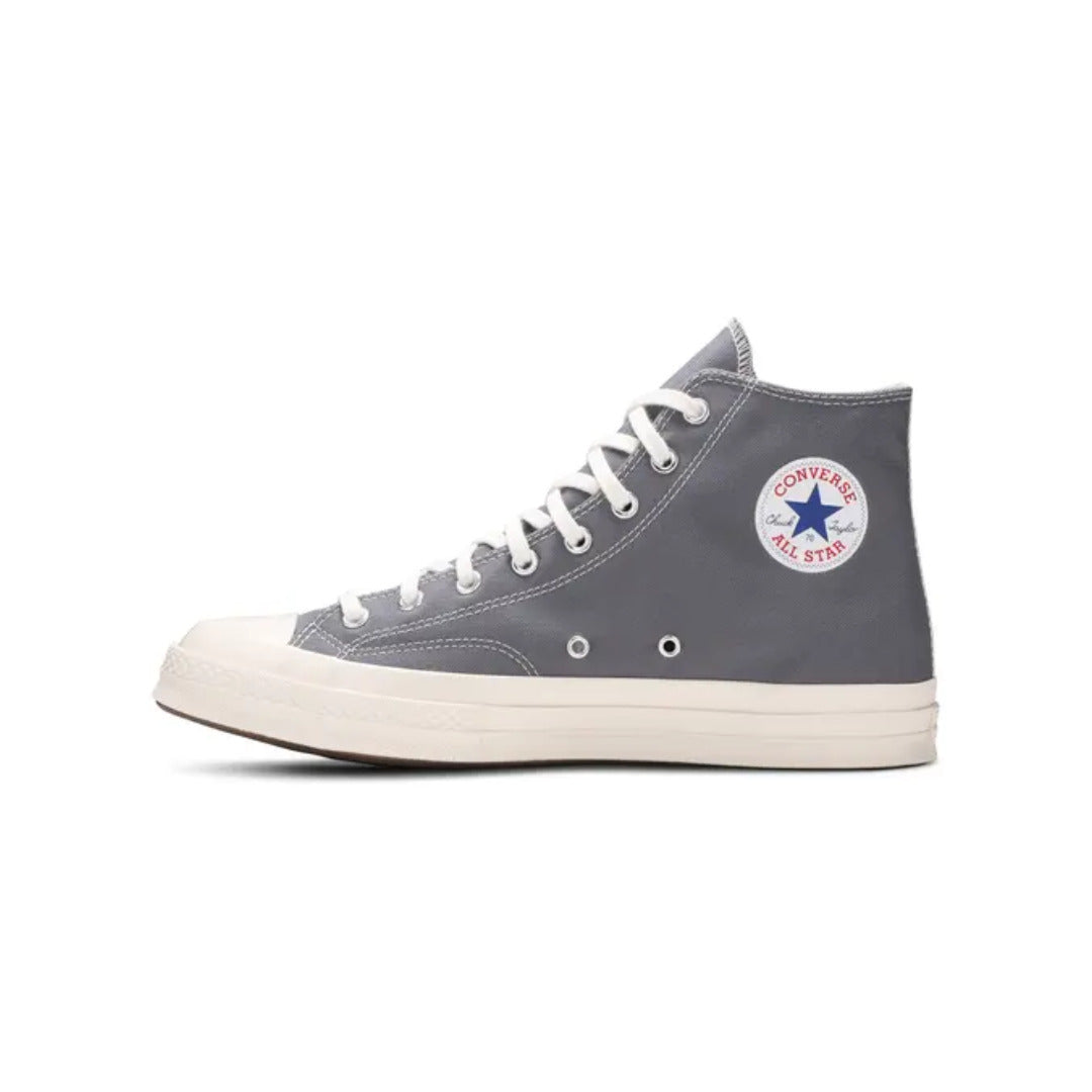 Comme des Garçons PLAY x Converse Chuck 70 High 'Steel Gray'