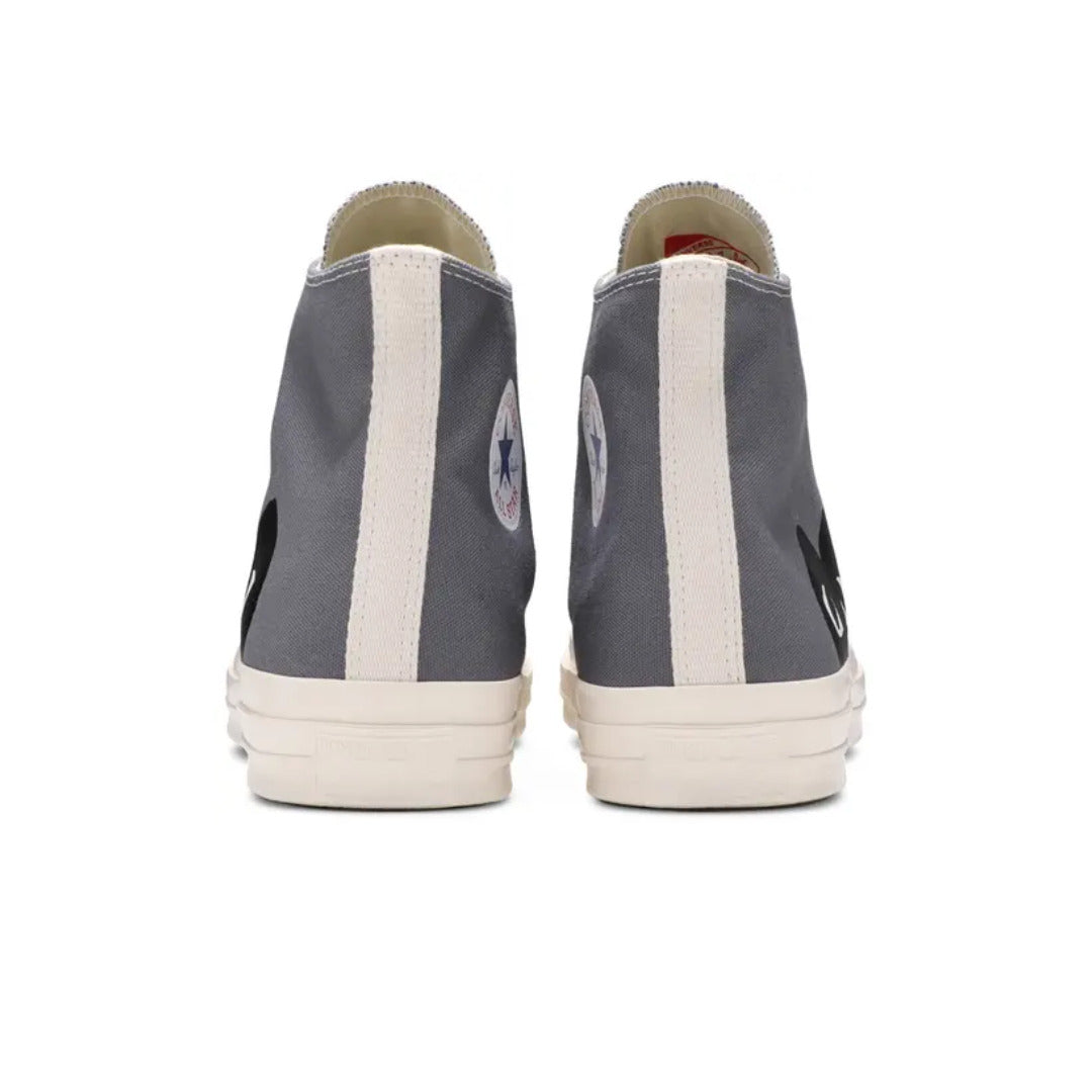 Comme des Garçons PLAY x Converse Chuck 70 High 'Steel Gray'