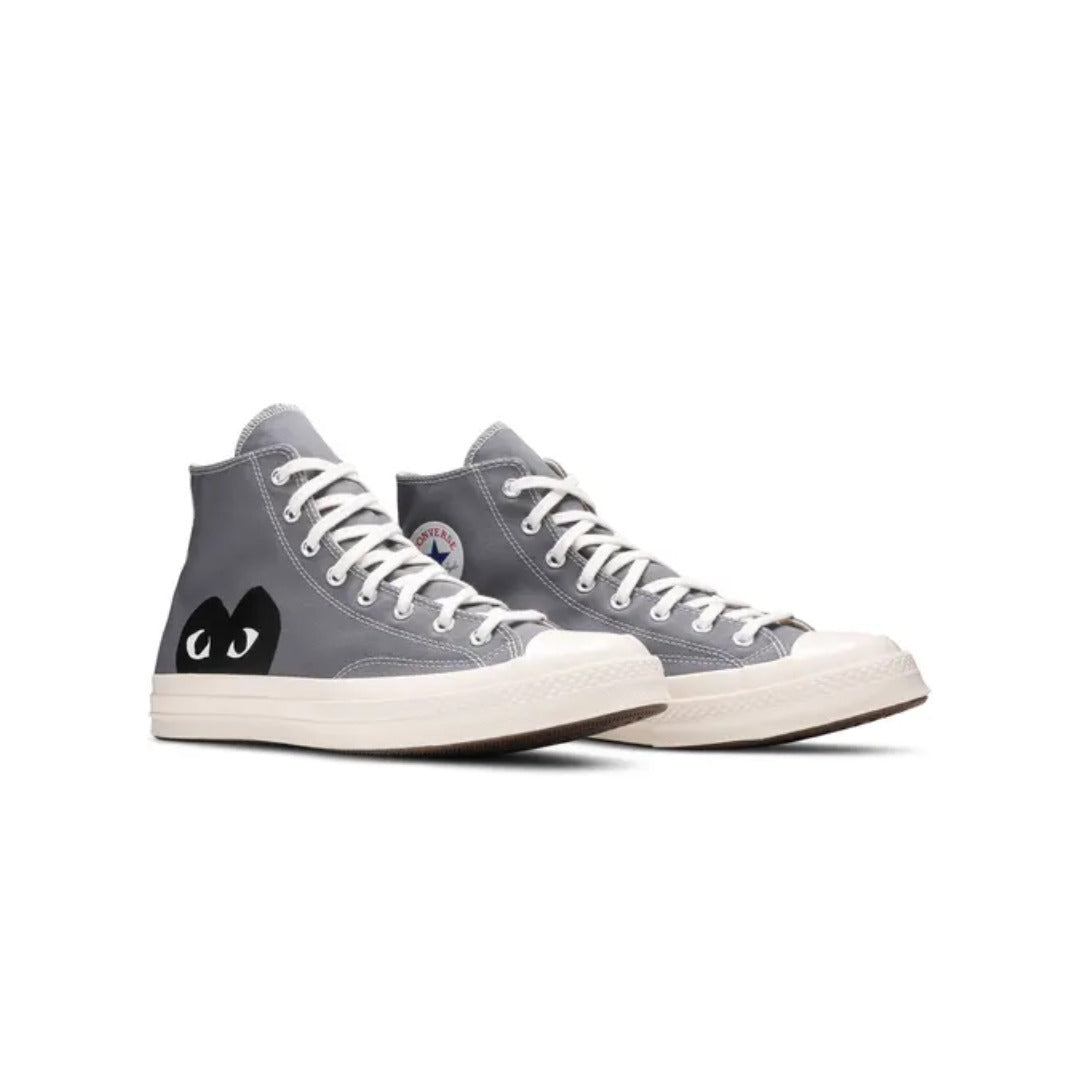 Comme des Garçons PLAY x Converse Chuck 70 High 'Steel Gray'