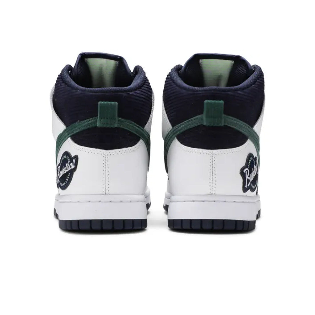 Nike Dunk High Sports Specialties White Navy