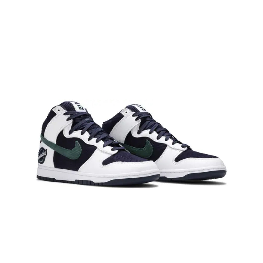 Nike Dunk High Sports Specialties White Navy