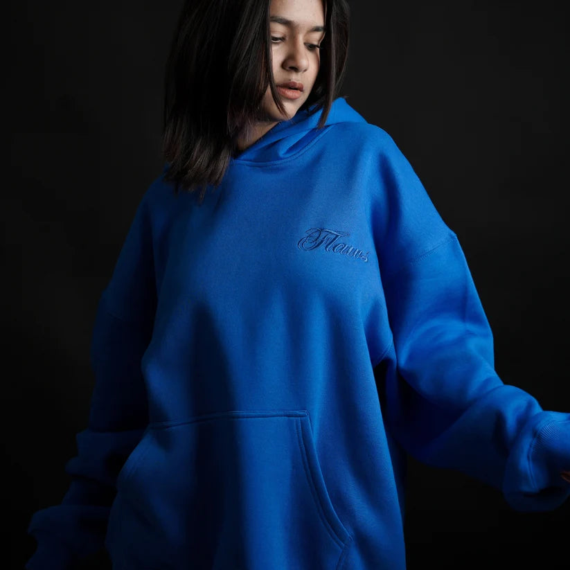 Founders Edition Blue Oversize Hoodie