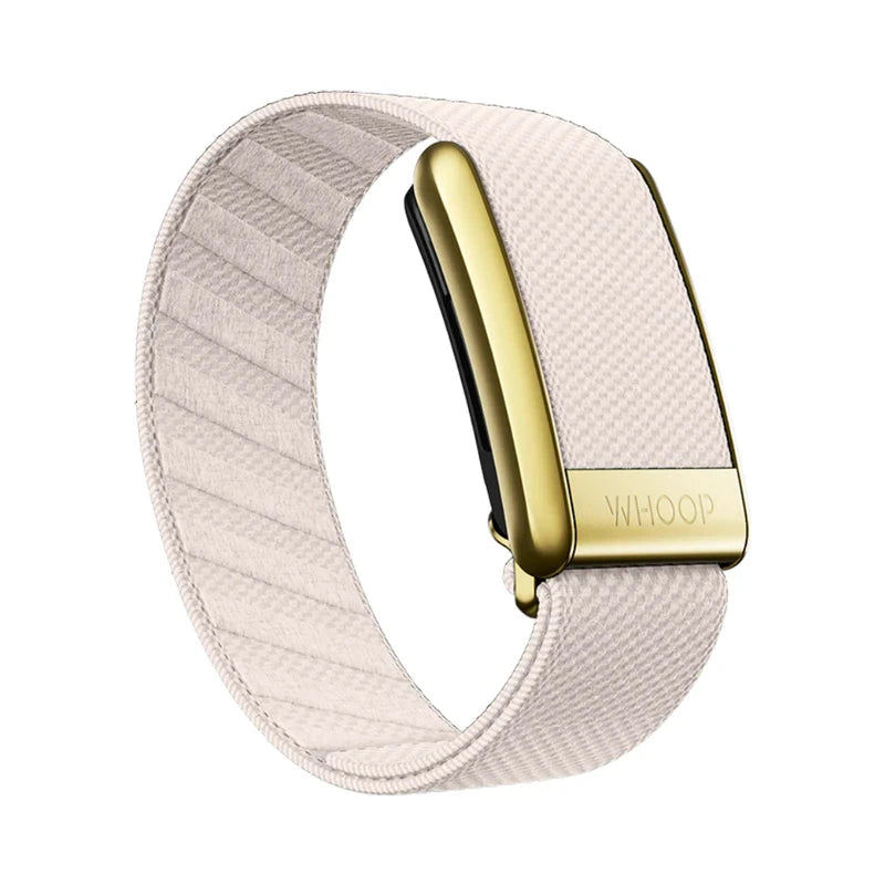 Whoop 4.0 Strap - SUPERKNIT LUXE CHAMPANGE WITH GOLD