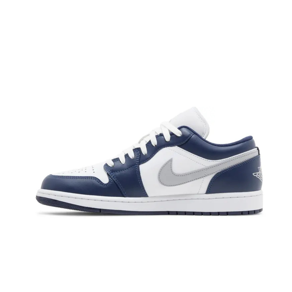 Air Jordan 1 Low Wolf Grey Midnight Navy