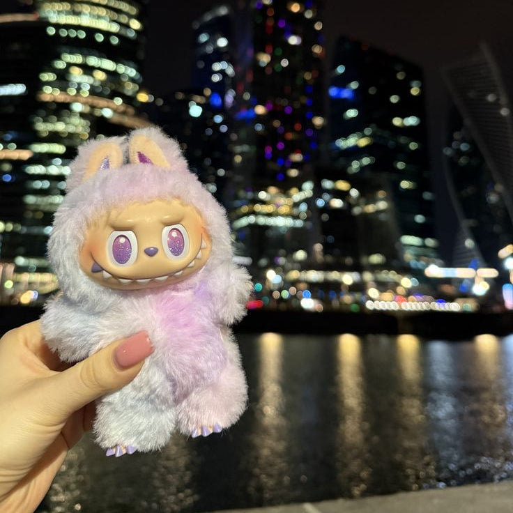 Pop Mart Labubu The Monsters Big Into Energy Series Luck Vinyl Plush Pendant