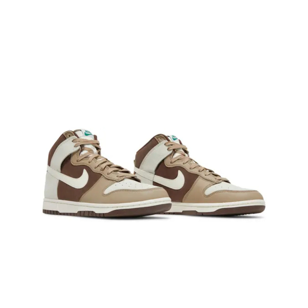 Nike Dunk High Light Chocolate