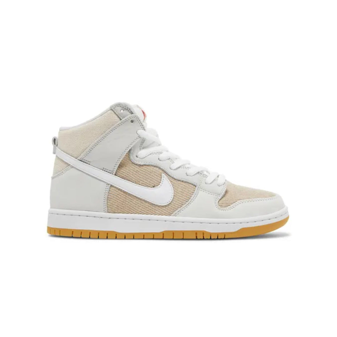 Nike SB Dunk High Pro ISO Orange Label Unbleached Natural