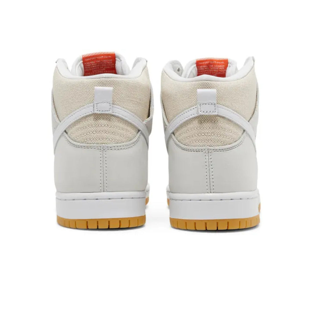 Nike SB Dunk High Pro ISO Orange Label Unbleached Natural