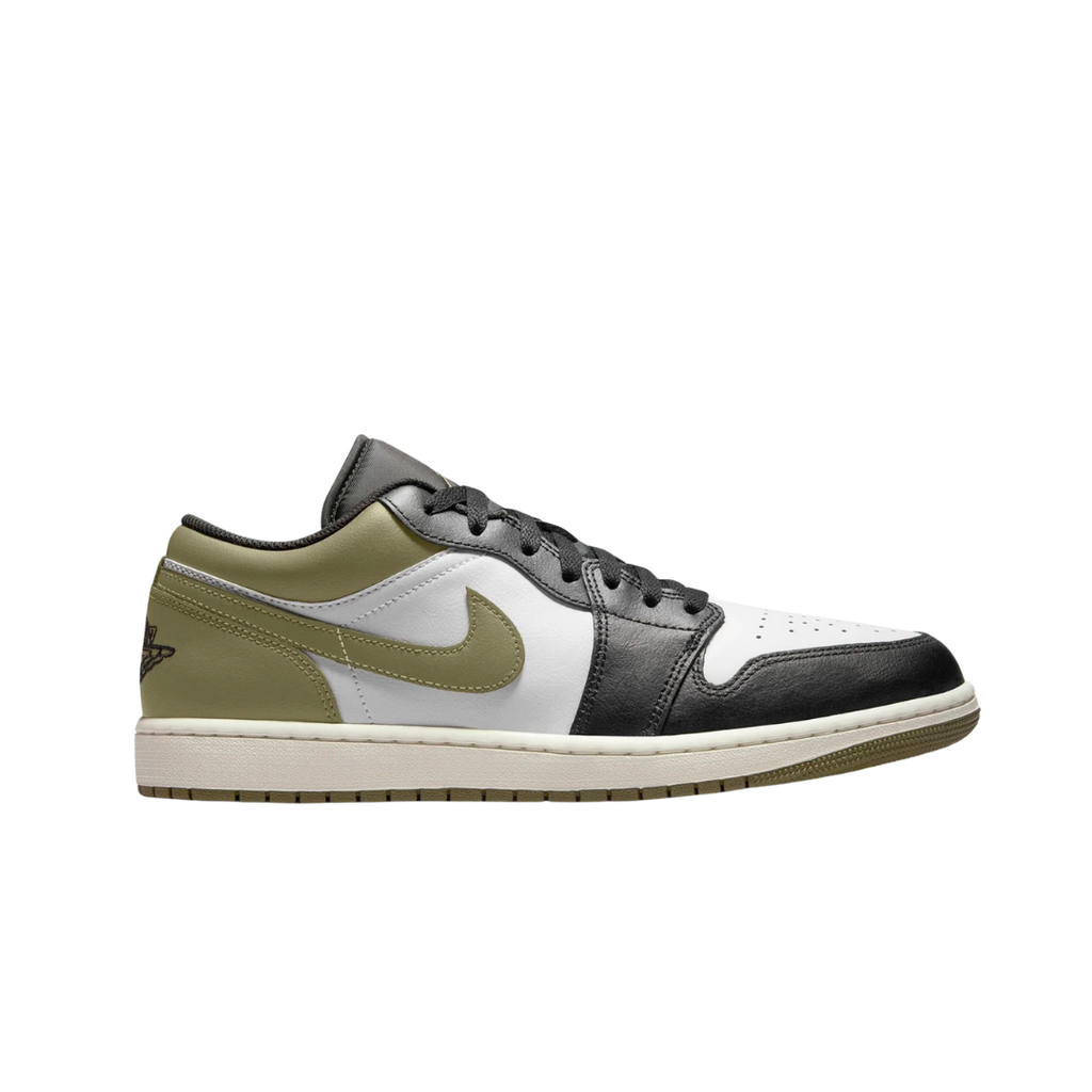 Nike Air Jordan 1 Low 'Black Toe Medium Olive'