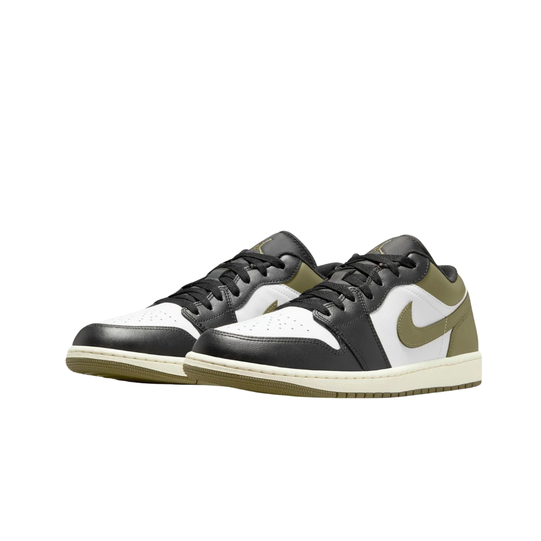 Nike Air Jordan 1 Low 'Black Toe Medium Olive'