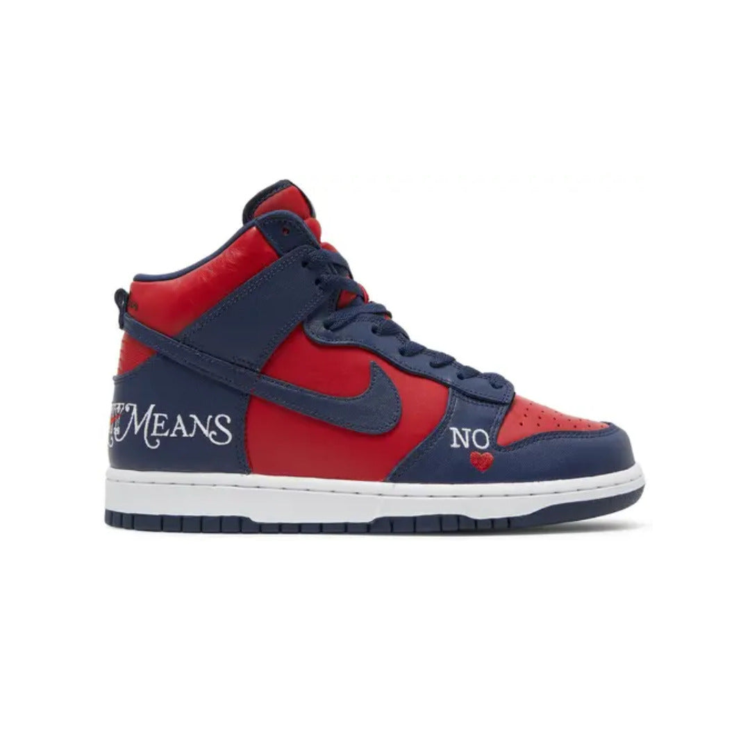Nike SB Dunk High Supreme By Any Means Navy