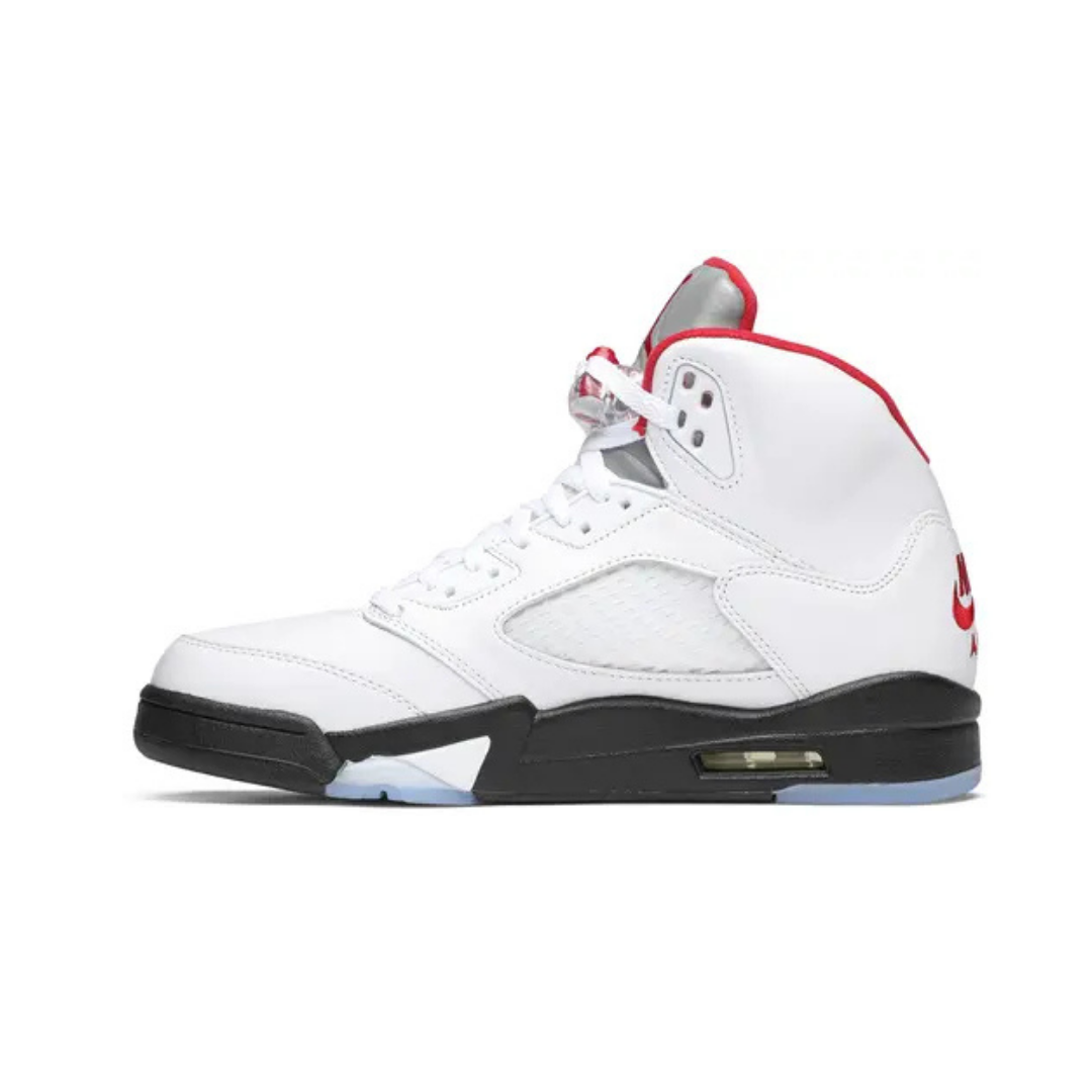 Air Jordan 5 Retro White Fire Red 2020