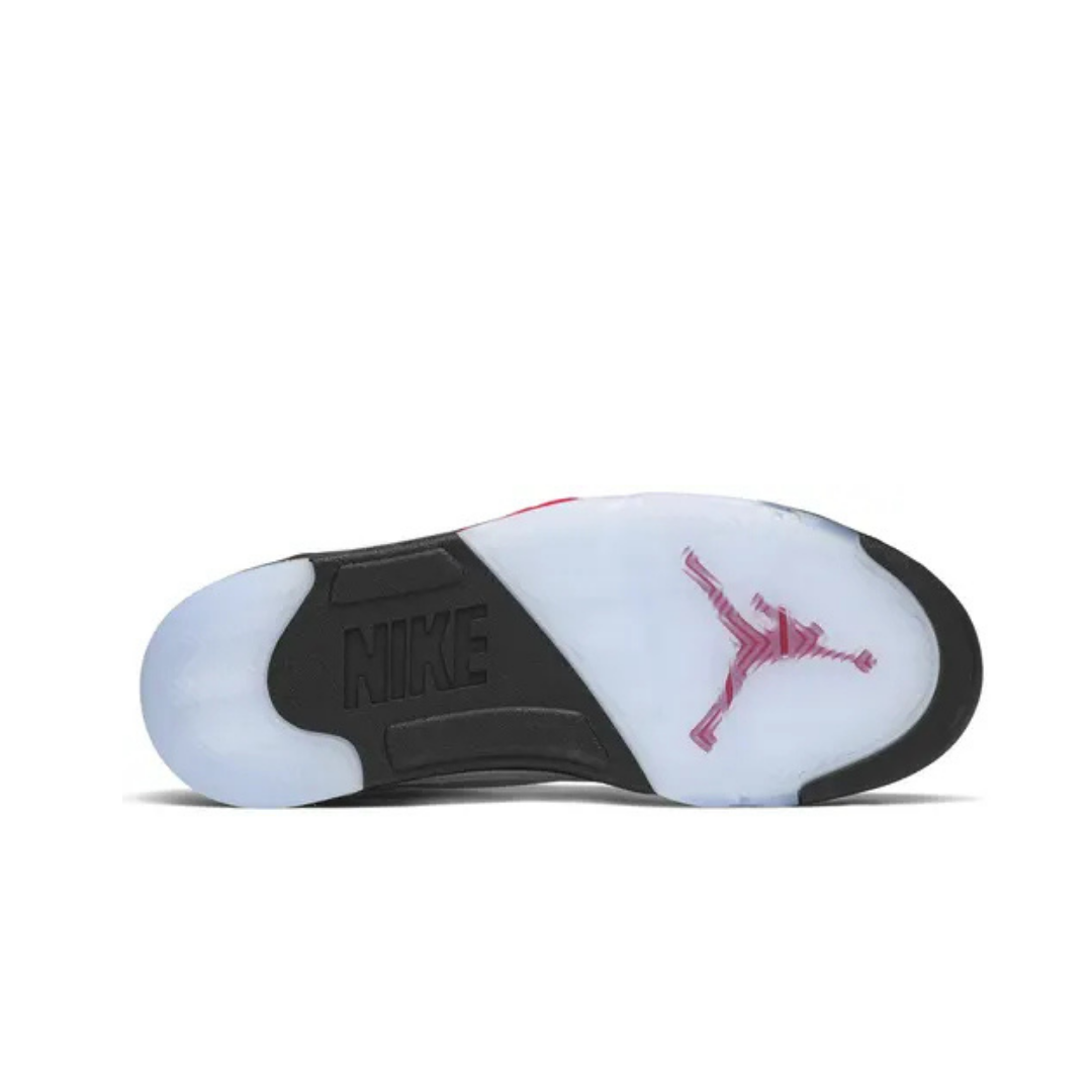 Air Jordan 5 Retro White Fire Red 2020