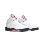 Air Jordan 5 Retro White Fire Red 2020
